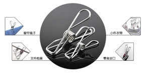 <span class=keywords><strong>FLE</strong></span> 304 Clip pequeño de acero inoxidable Clip para ropa Clip de secado fuerte - Product Image 4