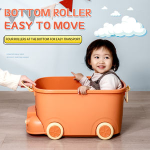 Boîte de rangement grande et adorable Henry Au Cat, boîte de rangement pour jouets d'enfants, boîte de rangement pour enfants avec poulie et couvercle - Product Image 5