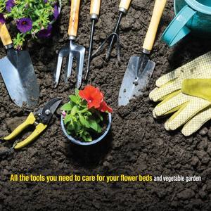 Outils de jardinage robustes avec sac de transport haut de gamme, cadeaux de jardinage pour femmes, ensemble complet de 9 pièces, outils de jardin de qualité durable - Product Image 3
