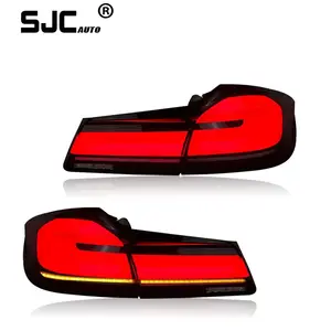 SJC Auto For BMW 5 series G38 taillights assembly modified 2021 G30 new LCI LED taillights