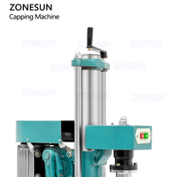 Machine de capsulage semi-automatique électrique ZONESUN ZS-YG60B pour bouteilles en verre de bière, de soda et de boissons gazeuses avec capsules couronne