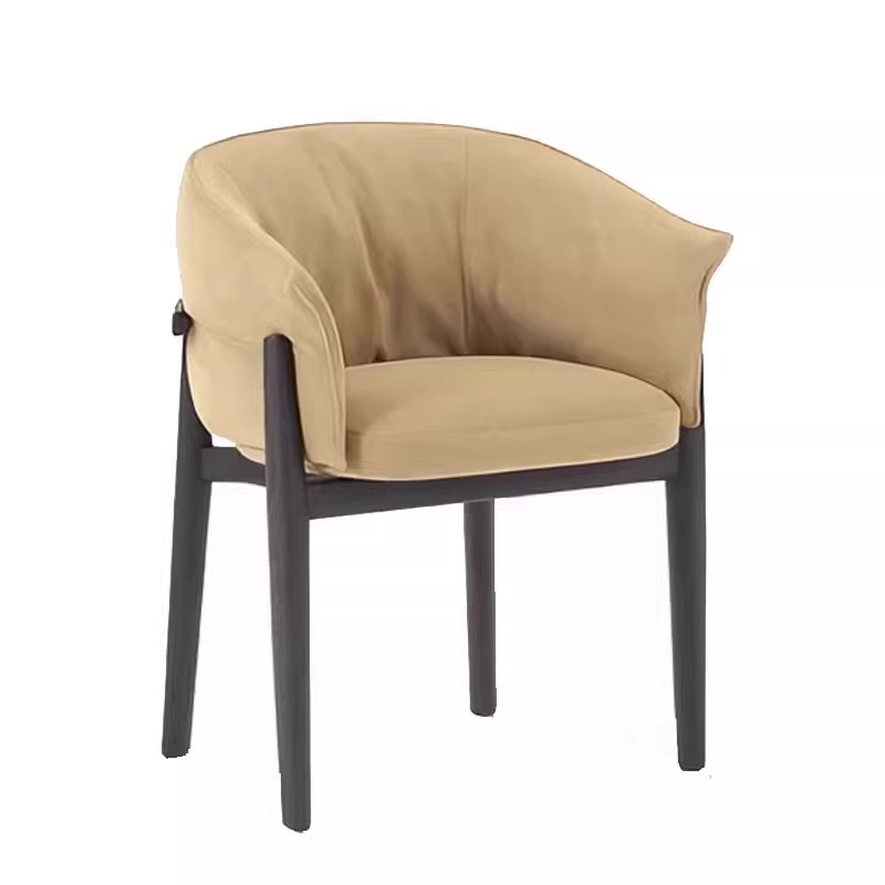 Structure en bois d'hévéa [Contactez le service client pour la couleur du tissu]