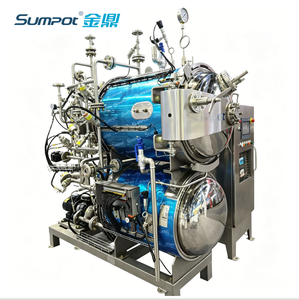 <span class=keywords><strong>Autoclave</strong></span> Experimental SUMPOT con Pulverización de Agua para Comidas en Bandejas de Aluminio, Alimentos para Mascotas y Alimentos en Bolsas al Vacío - Product Image 1