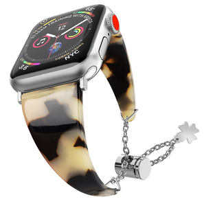 Brassard pour <span class=keywords><strong>femme</strong></span> pour <span class=keywords><strong>apple</strong></span> <span class=keywords><strong>Watch</strong></span> <span class=keywords><strong>40mm</strong></span> 41mm 42mm 45mm 46mm 49mm <span class=keywords><strong>Bracelet</strong></span> de luxe en résine kaki pour iwatch Ultra <span class=keywords><strong>Se</strong></span> Series 10 9 8 - Product Image 6