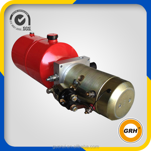 Fabricant chinois de mini-unité de pompe hydraulique 12 V avec pompe manuelle et télécommande pour levage de véhicules - Product Image 3