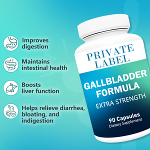 胆囊配方超强度牛胆汁粉结合胆汁酸消化酶专有混合物全45天 - Product Image 3