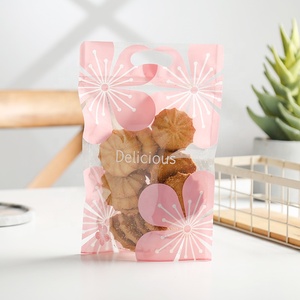 Impresión personalizada de fábrica, paquete de alimentos con sellado térmico, patatas fritas de yuca, piruleta, pastel, postre, almendra, gofres, <span class=keywords><strong>bolsa</strong></span> de embalaje para hornear con logotipo - Product Image 4