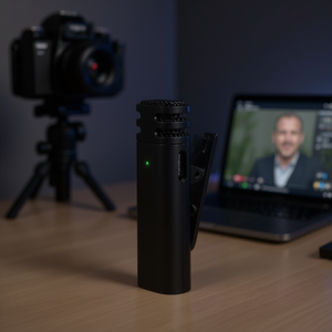 Micrófono Inalámbrico D0100HP3EUV con Clip, Omnidireccional, con Reducción de Ruido, Equipo de Transmisión en Vivo, Receptor con 1 Micrófono - Product Image 2