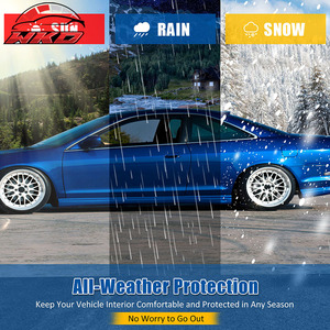 แผ่นบังแดดอะคริลิคสำหรับ Honda Accord 98-02 รุ่น 2 ประตู ป้องกันฝนและแสงแดด 2 ชิ้น ชุดครอบช่องลม ป้องกันกระจกข้างประตูรถยนต์ - Product Image 6