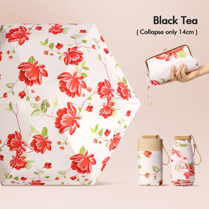 Thé noir à la vie flottante colorée