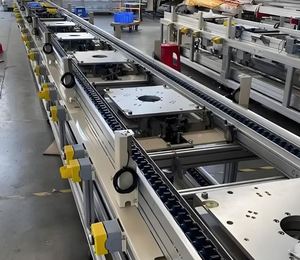 Toshine Heavy Duty Pallet Conveyor System PVC/Nylon/Stainless Steel Belts Anti-Bacterial Oil Resistant Adjustable Speed (Max - Product Image 4