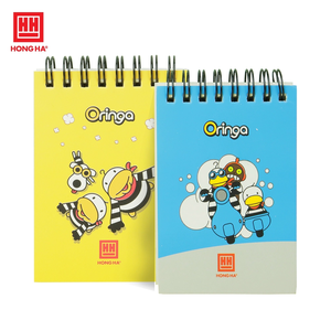 Carnet compact à spirale rigide A7 Hong Ha Oringa, OEM/ODM Vietnam, couverture stratifiée, lignage clair, papier naturel sécurisé - Product Image 2
