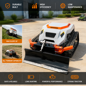 free shipping CE EPA 900mm smart remote control crawler mower 608cc engine grass cutter machine - Product Image 1