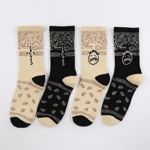 Hochwertige Baumwolle Herren Sportsocken Streetwear Hip Hop Crew Travis Scotts Kaktus Jack Socken