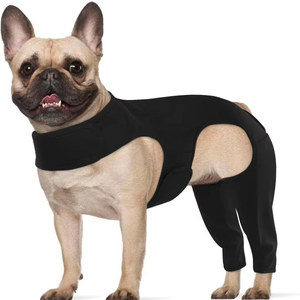 Chaleco de Soporte Trasero Transpirable y Antilamido para Rehabilitación, Traje Ajustable para Recuperación de Lesiones, Soporte Doble para Patas Traseras de Perro - Product Image 1