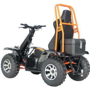 Scooter électrique tout-terrain 6000W 4 roues 4x4 Batterie LG Capacité de montée 35 degrés Autonomie 55-75 <span class=keywords><strong>km</strong></span> Siège réglable <span class=keywords><strong>Quad</strong></span> électrique - Product Image 1