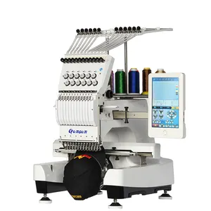 Computerized Single Head Personalized Embroidery Machine multifunctional cap shirt plain one head Embroidery price Machine