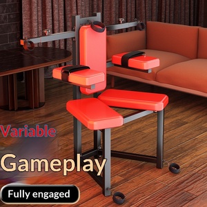 SM Fun Sexuel pour Couples, Aides Sexuelles, Tabouret en Bois, Meubles Sexuels BDSM pour Couples, Parfait pour les Jeux de Bondage Intimes et le Cosplay, Chaise Sexuelle - Product Image 3