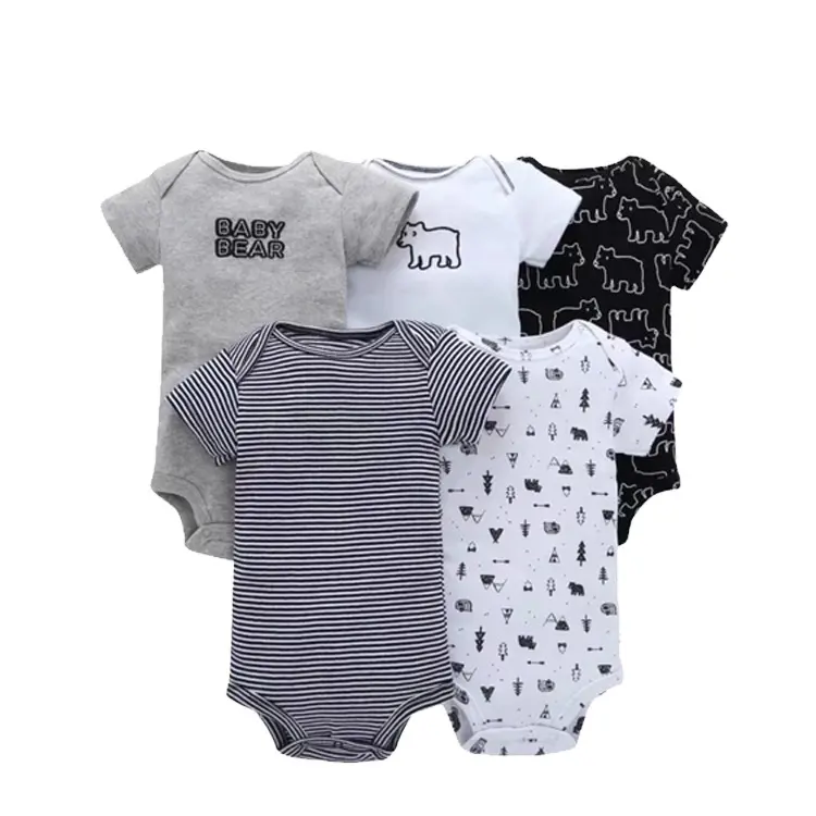 Factory price romper for newborn romper pajamas adult baby bodysuit