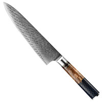 En gros, couteau japonais VG10 à manche en résine, couteau de boucher, couteau à découper, couteau à désosser, couteau de chef Santoku, ensemble de couteaux de cuisine, couteau de cuisine Damas