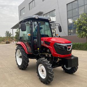 Tractores 4x4 de alta calidad fabricados en China, de 60HP / 70HP / 80HP, con cabina y control de clima (calefacción y refrigeración), ideales para huertos. - Product Image 5