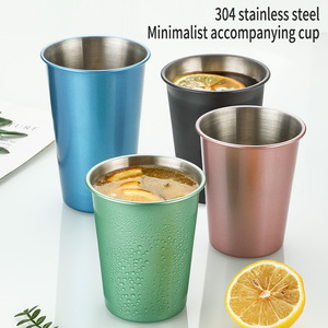 Gobelets à bière en métal incassables, en acier inoxydable 304, pour bar, maison, restaurant - Product Image 4