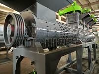Machine à laver en plastique de recyclage de bouteilles en PET 2025 avec nouvelle pompe à roulement moteur-PE PP PVC recycler l'état de la ligne de lavage nouveau utilisé