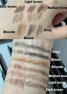 Crayon à sourcils microblading 2-en-1 imperméable de haute qualité, brun moyen, végétalien, double embout, marque privée, à base de minéraux - Product Image 5