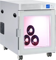 Sèche-cheveux automatique pour animaux de compagnie PetFit en acier inoxydable pour le toilettage des animaux de compagnie, salon de beauté, sèche-cheveux pour chiens de petite taille, machine à sécher les cheveux