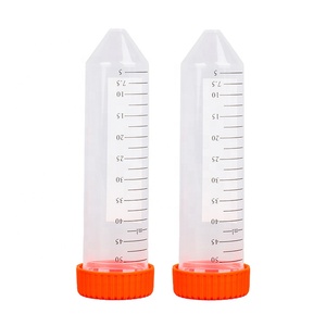 Laboratorio desechable cónico estéril 15mL 50mL centrífuga Falcon tubos con graduación clara - Product Image 5