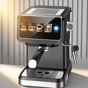 Máquina de café espresso semiautomática para el hogar, OEM ODM de fábrica, con bomba de alta presión, para baristas caseros, para venta al por mayor. - Product Image 4