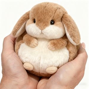 Fabrika özelleştirilmiş kirpi süper yumuşak peluş işlemeli anahtarlık 10cm boyutu çocuklar için popüler Unisex tasarım - Product Image 2