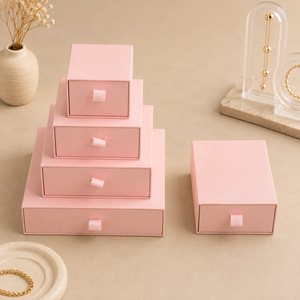 Caja de Cartón Ecológica Personalizada para Joyería, para Anillos, Pulseras y Colgantes, Embalaje y Almacenamiento al por Mayor - Product Image 5