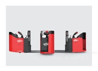 Gerbeur portatif de 2 tonnes pour palettes Chariot élévateur à fourche à main Li-ion Empileur électrique complet à deux étages