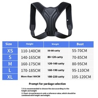 Meilleure Vente Correcteur de Posture Anti-Bossu Invisible Respirant pour Adultes Enfants Offre Protection et Confort Assis