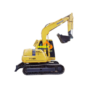 รถขุดไฮดรอลิกแบบตีนตะขาบ Komatsu PC60-7 มือสอง น้ำหนัก 6.3 ตัน รุ่น PC60 PC60-8 คุณภาพสูง พร้อมเครื่องยนต์ มอเตอร์ ปั๊ม ราคาถูก ขายดี - Product Image 5