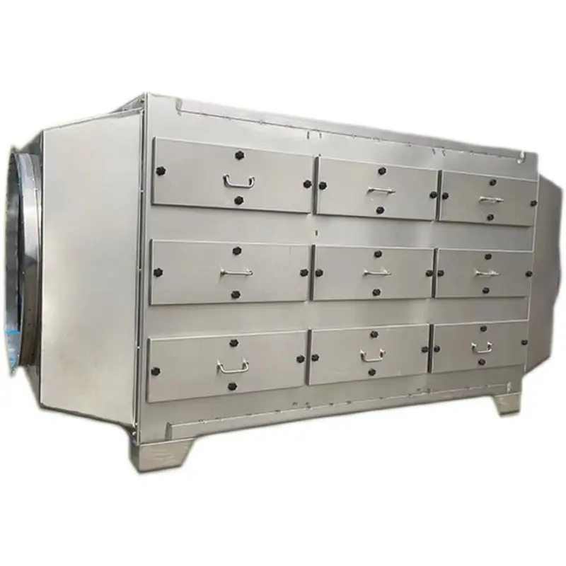 Vocsおよび有機廃ガス浄化装置を吸着するための高品質の活性炭ボックス活性炭吸着装置