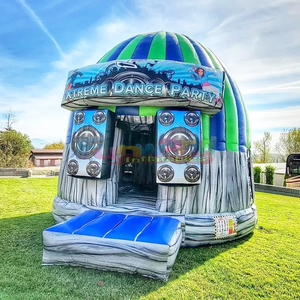 Commercial grade outdoor pvc bounce house <b>inflatable</b> disco party dome bouncy castle for kids - Product Image 2