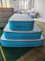 Matelas Gonflable Respirant avec Housse de Protection Amovible et Lavable, Drap Housse et Pompe Électrique Intégrée