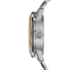 Reloj de Cuarzo de Acero Inoxidable con Correa de 20 mm, Diseño Simple y Moderno, Fabricante OEM Personalizado con Logotipo de Marca - Product Image 1