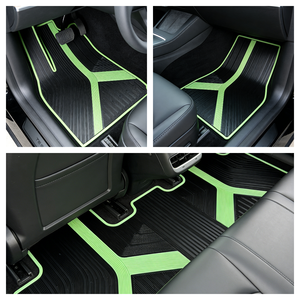 Tapis de sol de voiture en latex fluorescent imperméable et antidérapant toutes saisons 2023 pour <span class=keywords><strong>Tesla</strong></span> <span class=keywords><strong>Model</strong></span> <span class=keywords><strong>Y</strong></span> 2020-2024 - Product Image 6