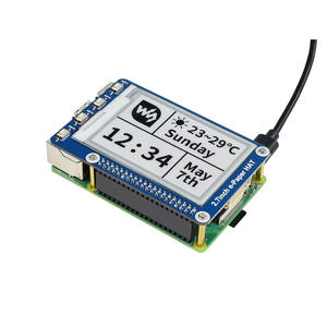 Raspberry <span class=keywords><strong>Pi</strong></span> 2B/3B/3B +/sıfır/sıfır siyah/beyaz e-kağıt SPI arayüzü Ultra düşük tüketim için 2.7 inç e-mürekkep ekran şapka - Product Image 5
