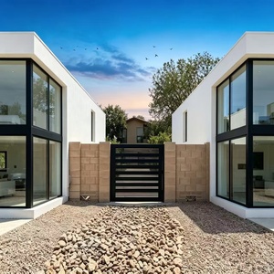 <span class=keywords><strong>Portail</strong></span> Coulissant Intelligent de Luxe en Aluminium, Modélisation 3D, Étanche, Écologique, Automatique, pour Allées de Villas, Jardins et Garages, Garantie 5 Ans - Product Image 4