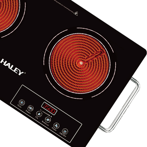 Cocina Combinada Inteligente Haley con Infrarrojos, Cocina Eléctrica Doble con Infrarrojos, Dos Hornillas Eléctricas de Cerámica Inteligentes - Product Image 6