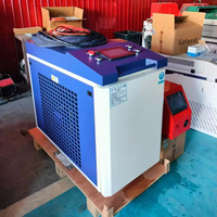 Nouvelle machine de soudage au laser à fibre Smartech SUP 4 en 1 avec alimentation automatique en fil pour le soudage, la découpe et le nettoyage de l'acier, de l'aluminium, de l'acier inoxydable et du carbone.