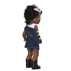 Vente en gros de poupées de mode de 30 cm, belles et réalistes, jouets pour enfants, yeux grands, peau blanche, vinyle PVC, poupée de 14 pouces pour enfants, cadeau - Product Image 5