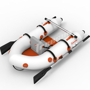 Bateau pneumatique de haute qualité FREESUN CE en PVC <span class=keywords><strong>ou</strong></span> Hypalon, bateau à fond plat, bateau à rames, bateau semi-<span class=keywords><strong>rigide</strong></span> sportif. - Product Image 1