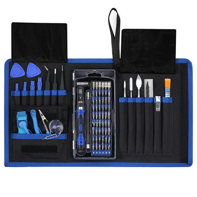 Professional Electronic Repair Tool Kit/With Portable Oxford Bag/Suitable 80-In-1 Precision Kit With Magnetic Drive Kit