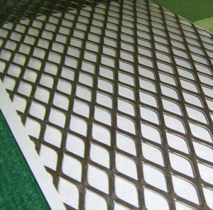 Grillage métallique galvanisé, maille losangée en acier étiré pour clôture, passerelle et protection de chantier - Product Image 4
