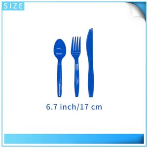 Artículos para Fiestas y Festivales con Temática de Tiburón Peligroso para Niños, Juego Desechable Azul Océano, Vajilla de Papel para Picnic al Aire Libre - Product Image 6